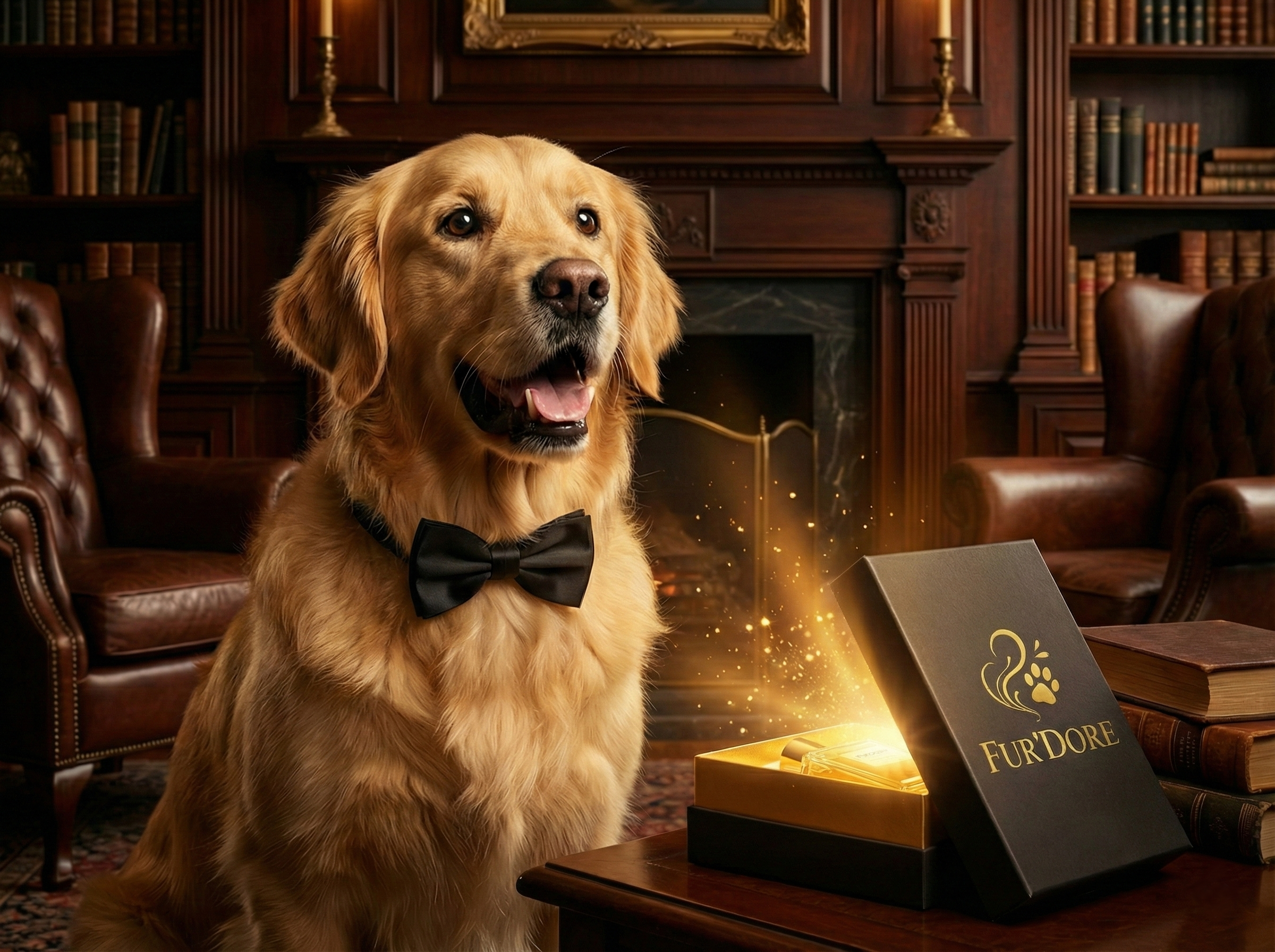 Surprised Fur'Dore Mascot